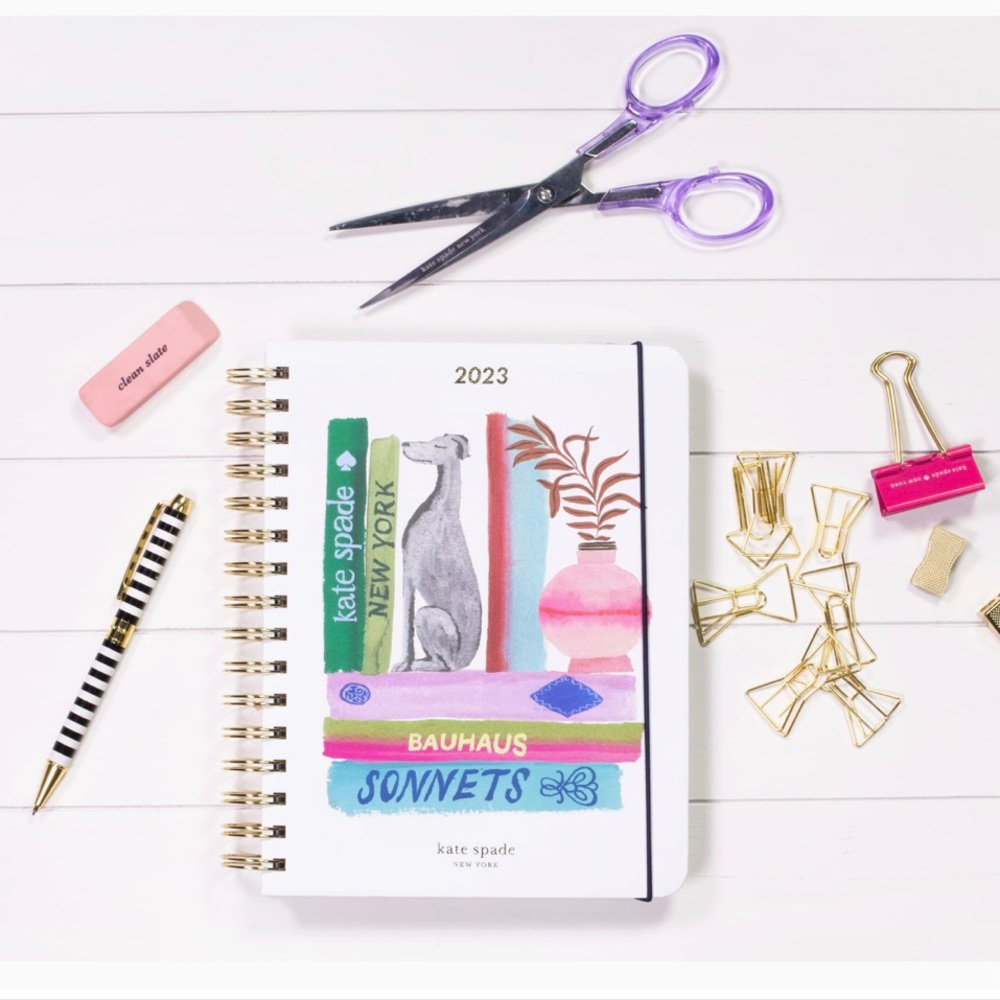 Kate Spade New York 2023 Planner Weekly and Monthly, Large Day Planner
